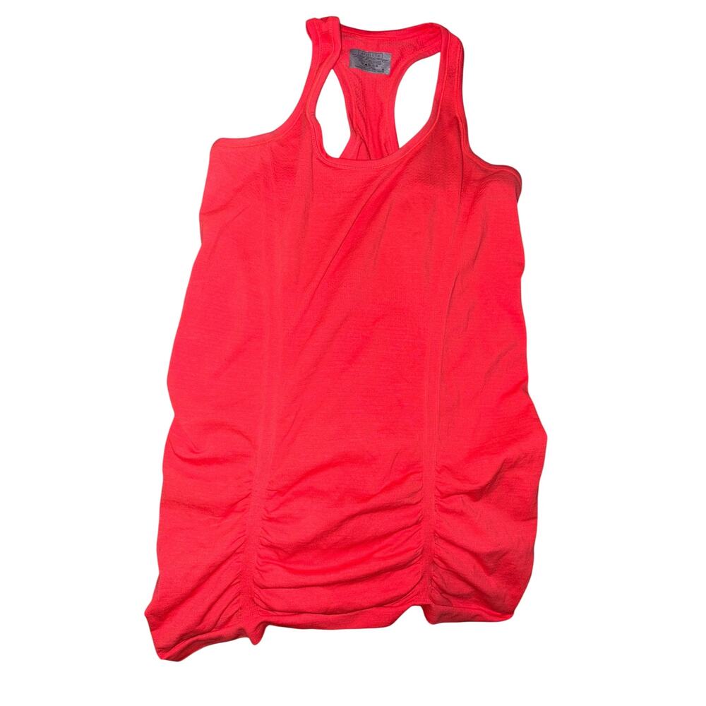 Athleta Coral Pink Racerback Athletic Tank Top Women’s Small